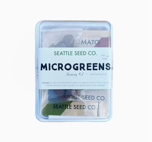 Seattle Seed Co. Microgreens Seed Kit