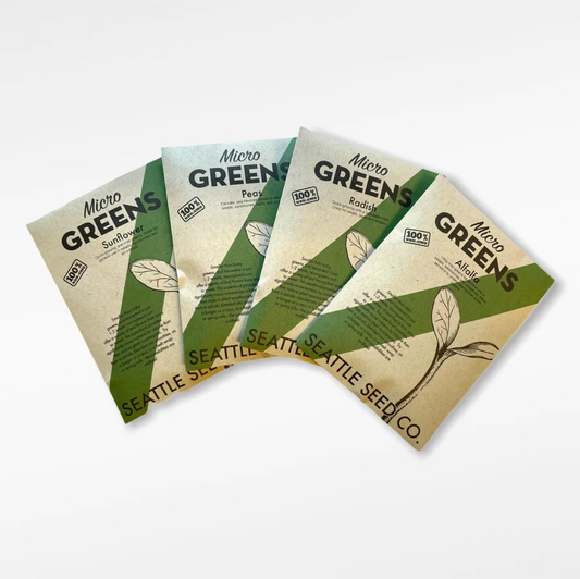 Seattle Seed Co Microgreens Sampler Pack