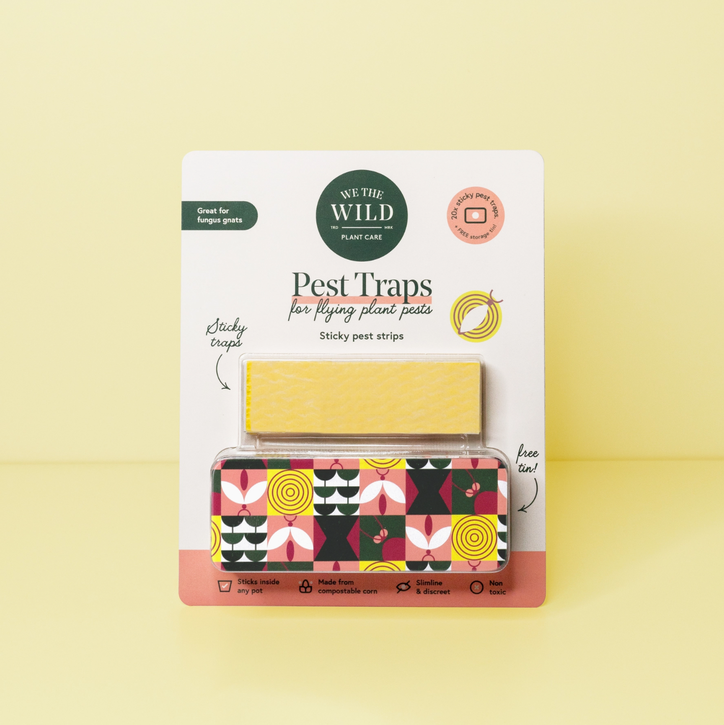 We The Wild Compostable Knat Traps
