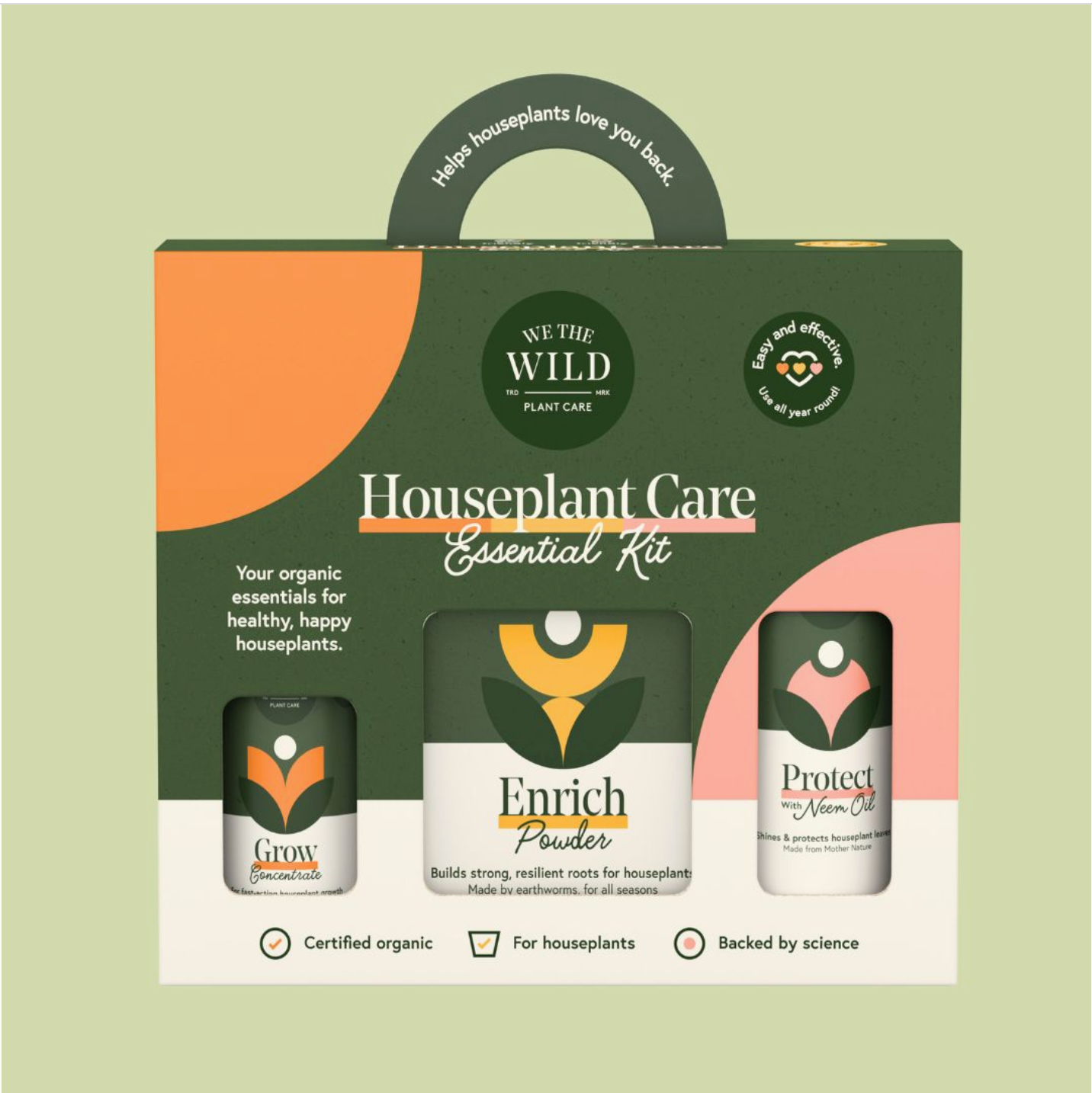 We The Wild Houseplant Care Kit