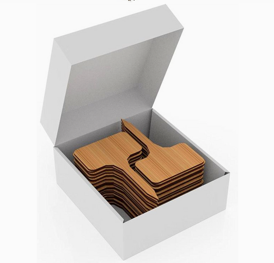 50 Bamboo Labels
