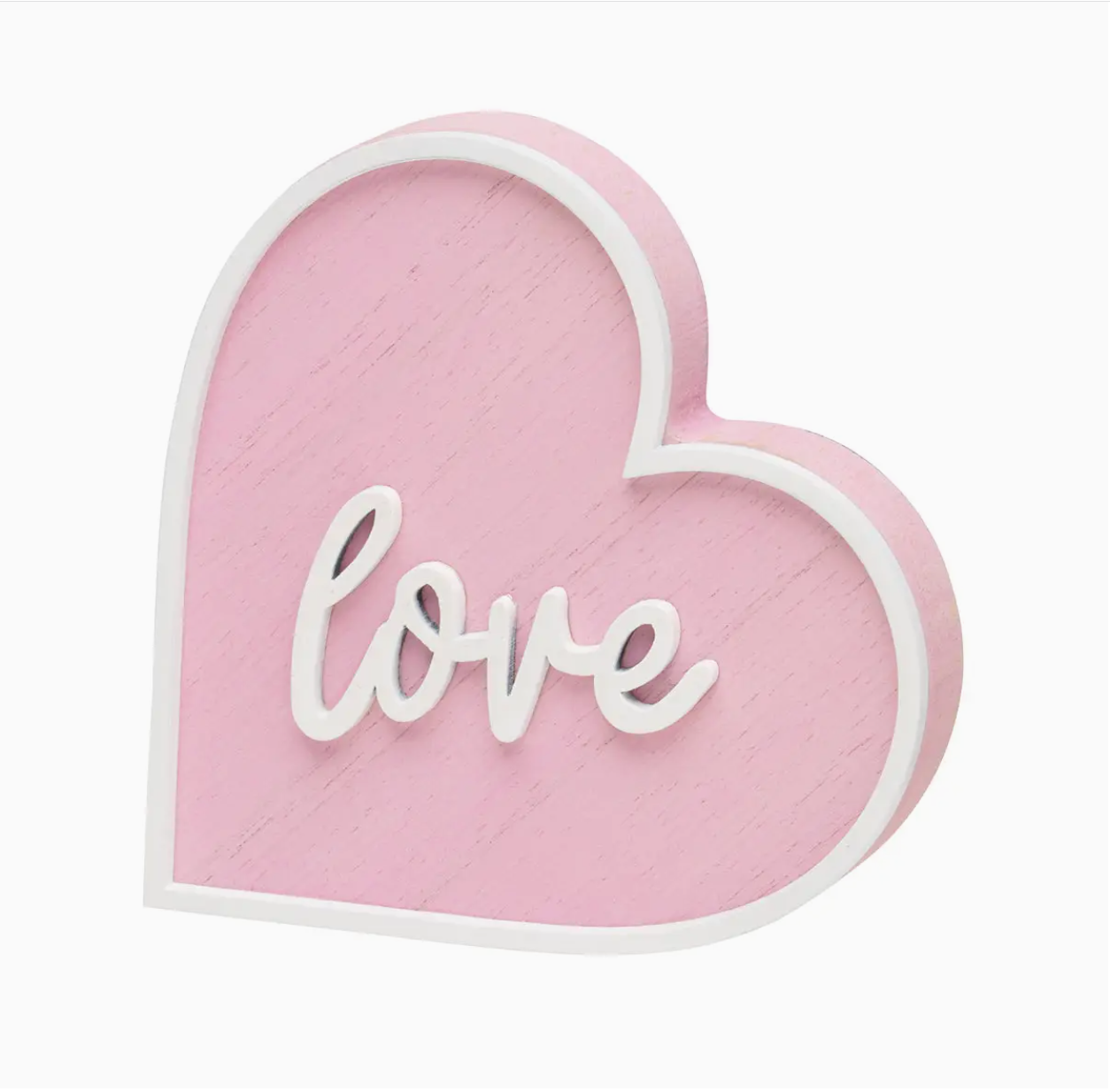 Love Pink Laser Heart