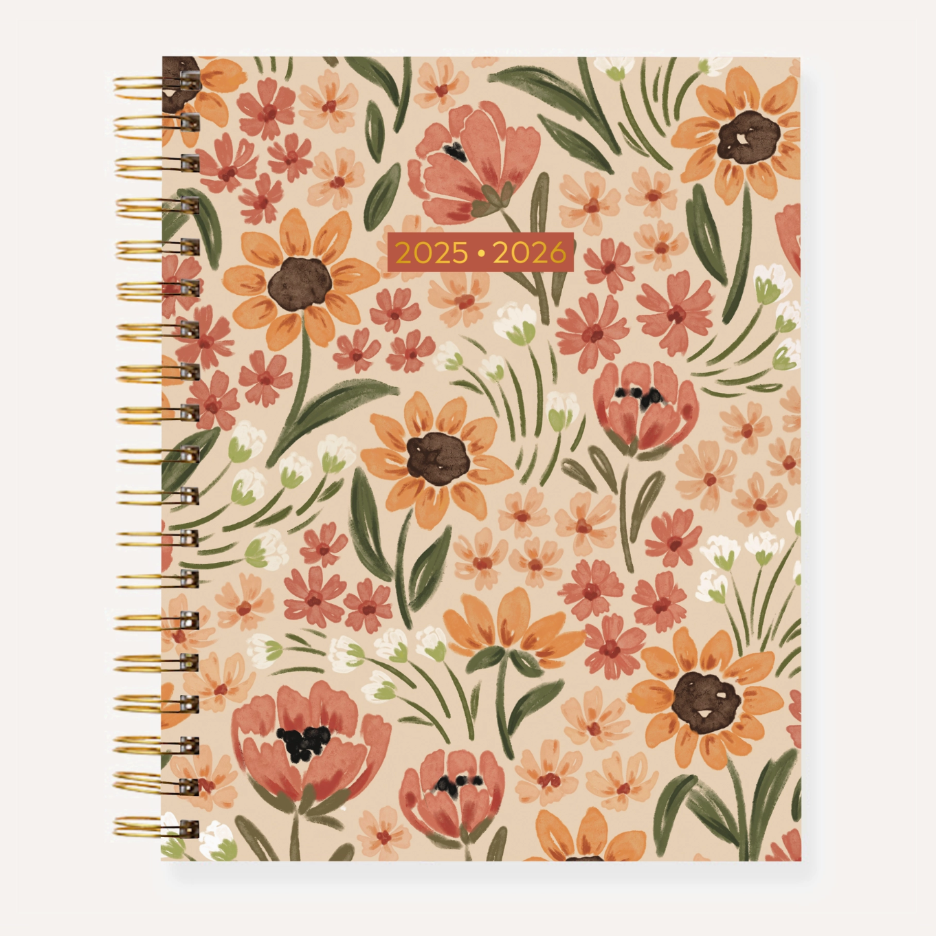 Academic Planner Sunflowers