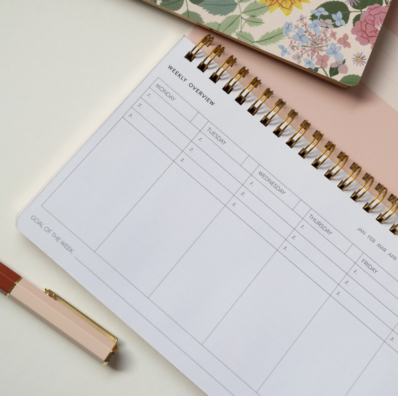 Botanica Paper Co Undated Weekly Planner