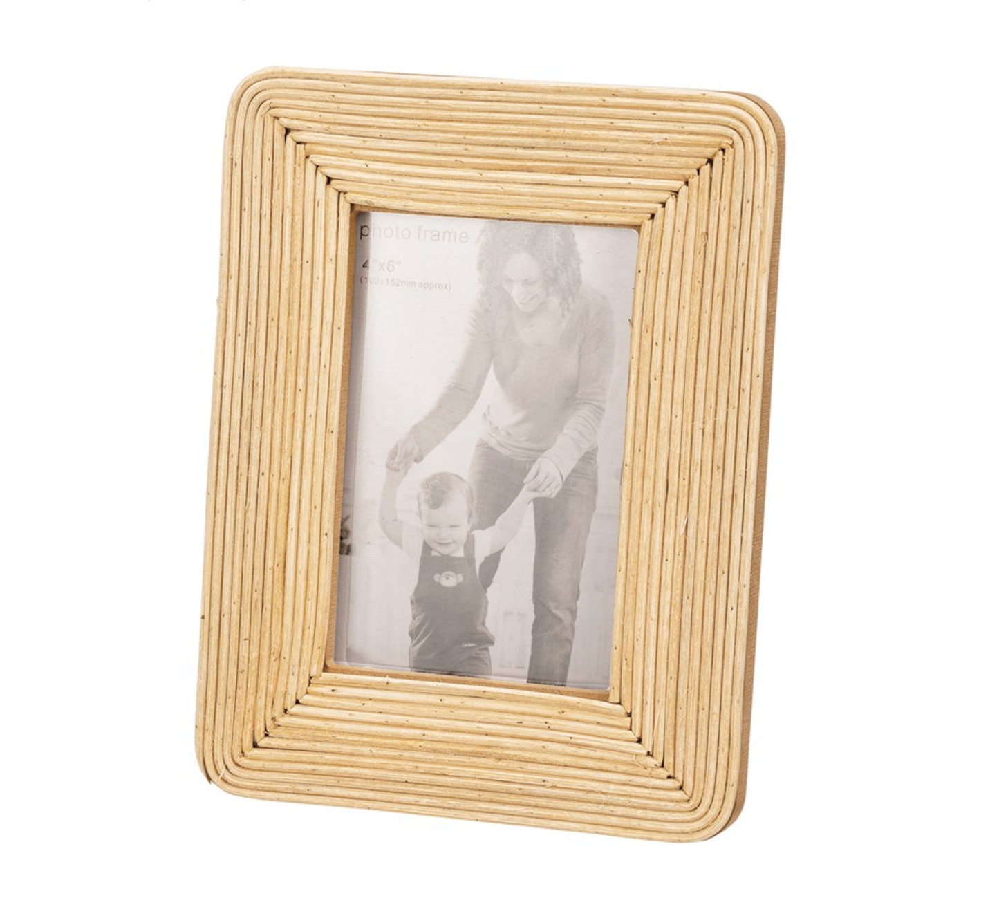 Rattan Photo Frame 4x6