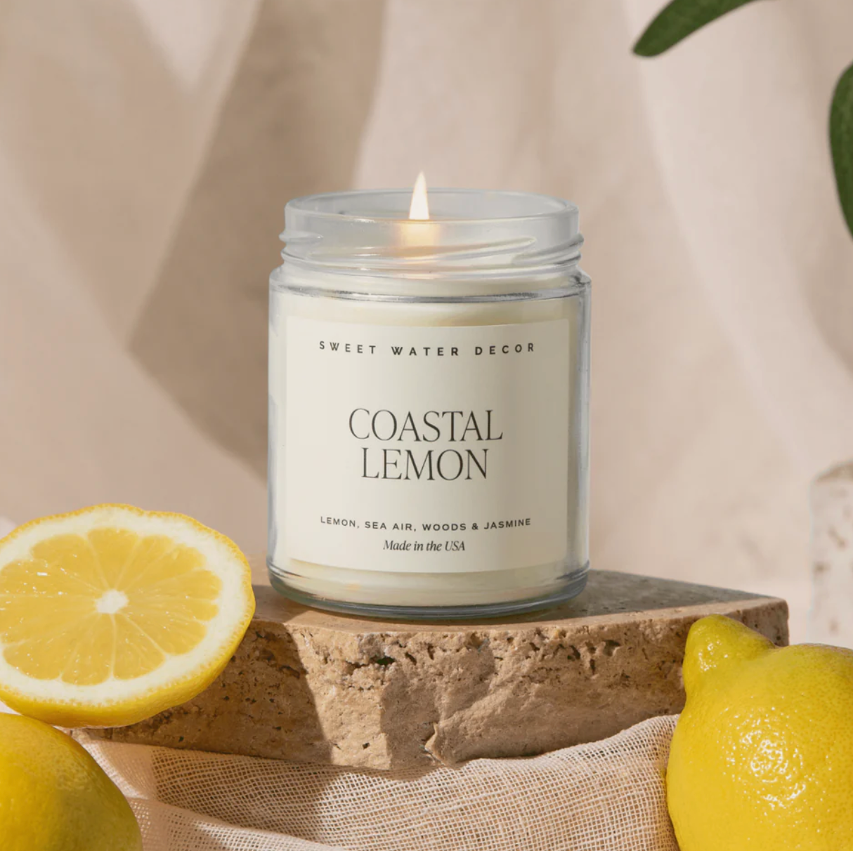 Coastal Lemon 9oz Candle