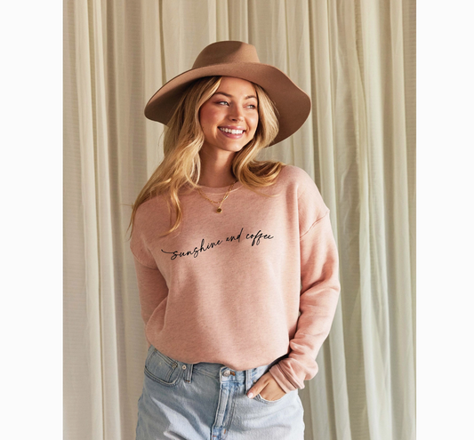 Sunshine & Coffee Sweatshirt