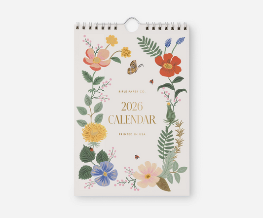 Rifle Paper 2026 Calendar