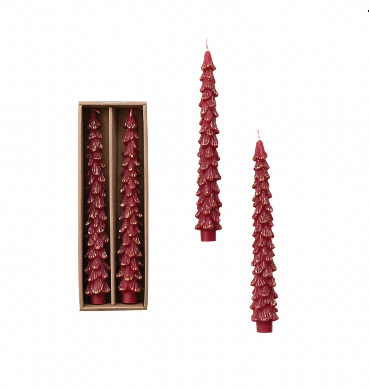 Tree Taper Red Gold