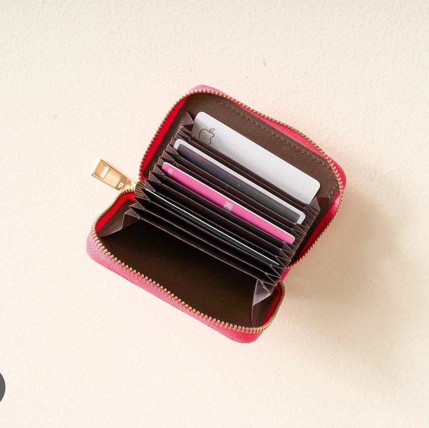 Zip Around Wallet Hot Pink