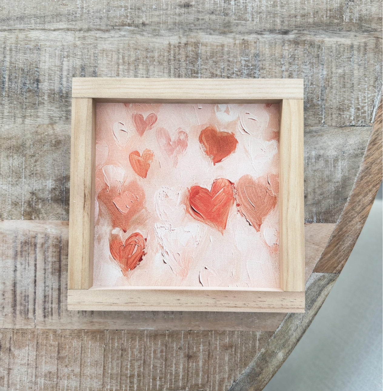 Framed Valentine Print 7x7 A