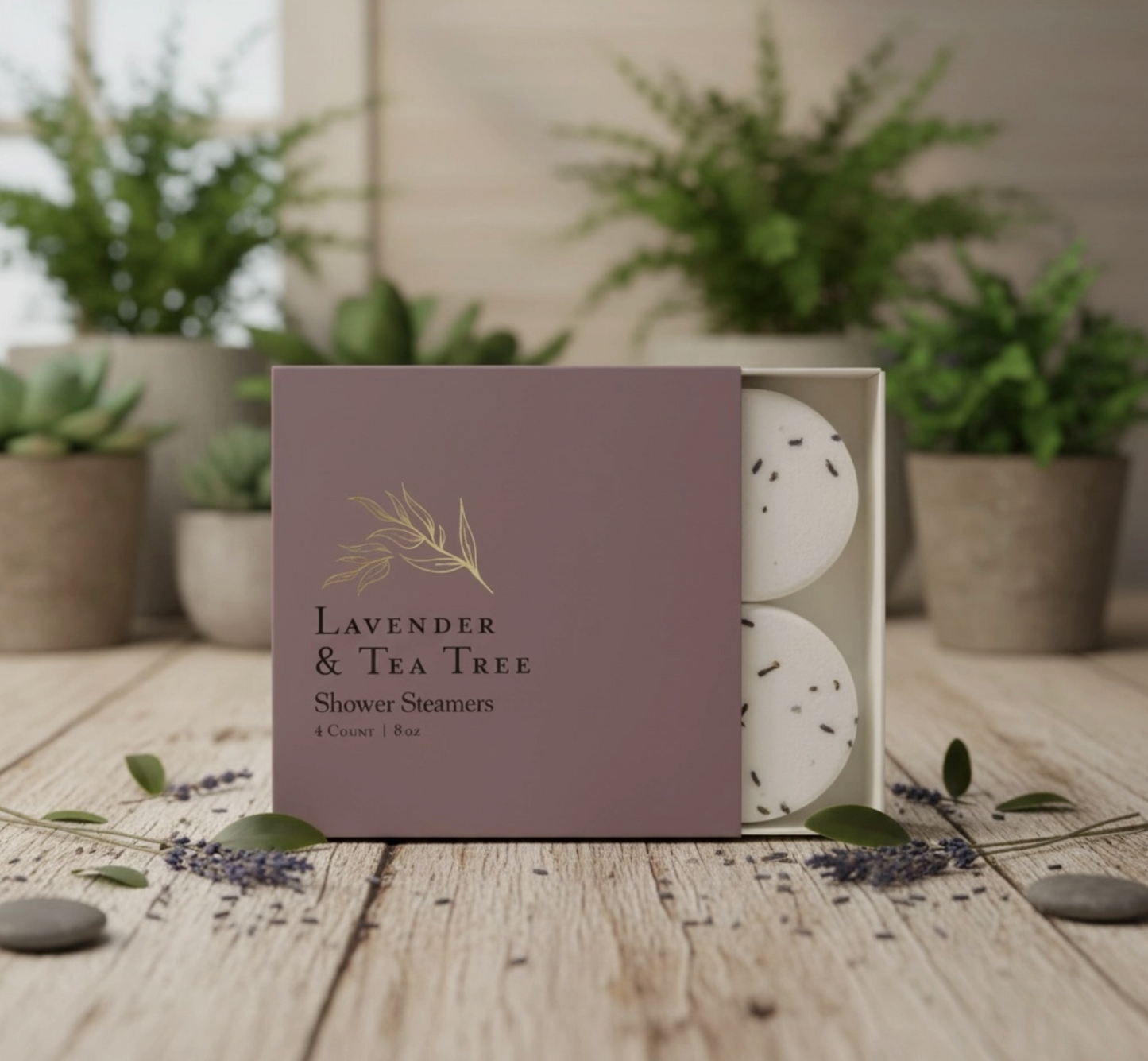 Lavender & Tea Tree Shower Steamers