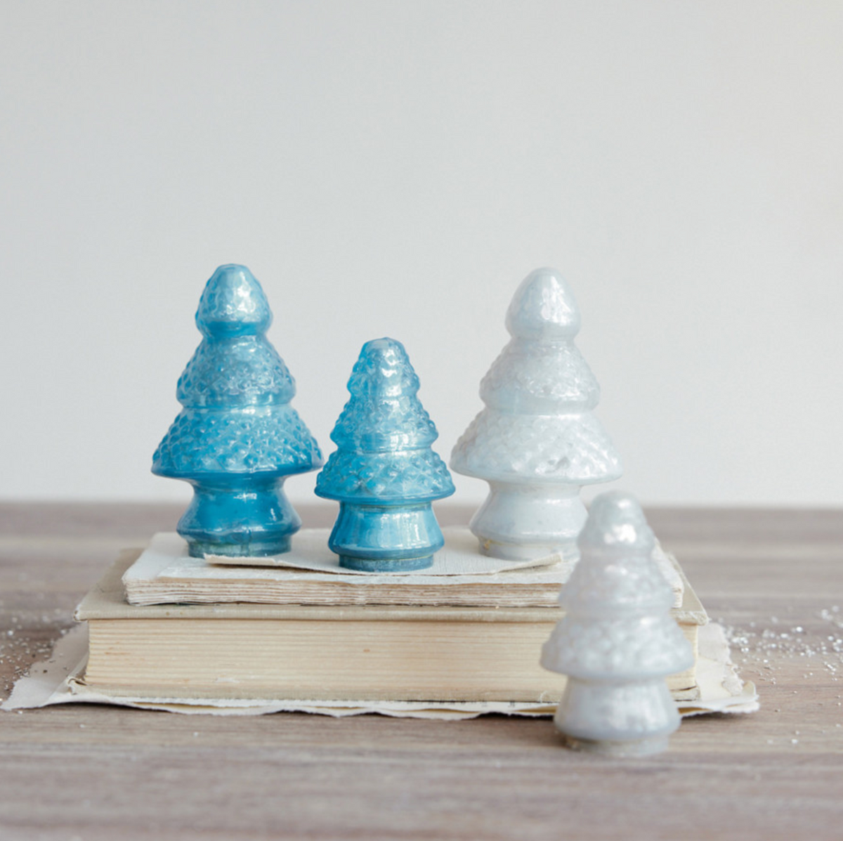 Embossed Glass Tree