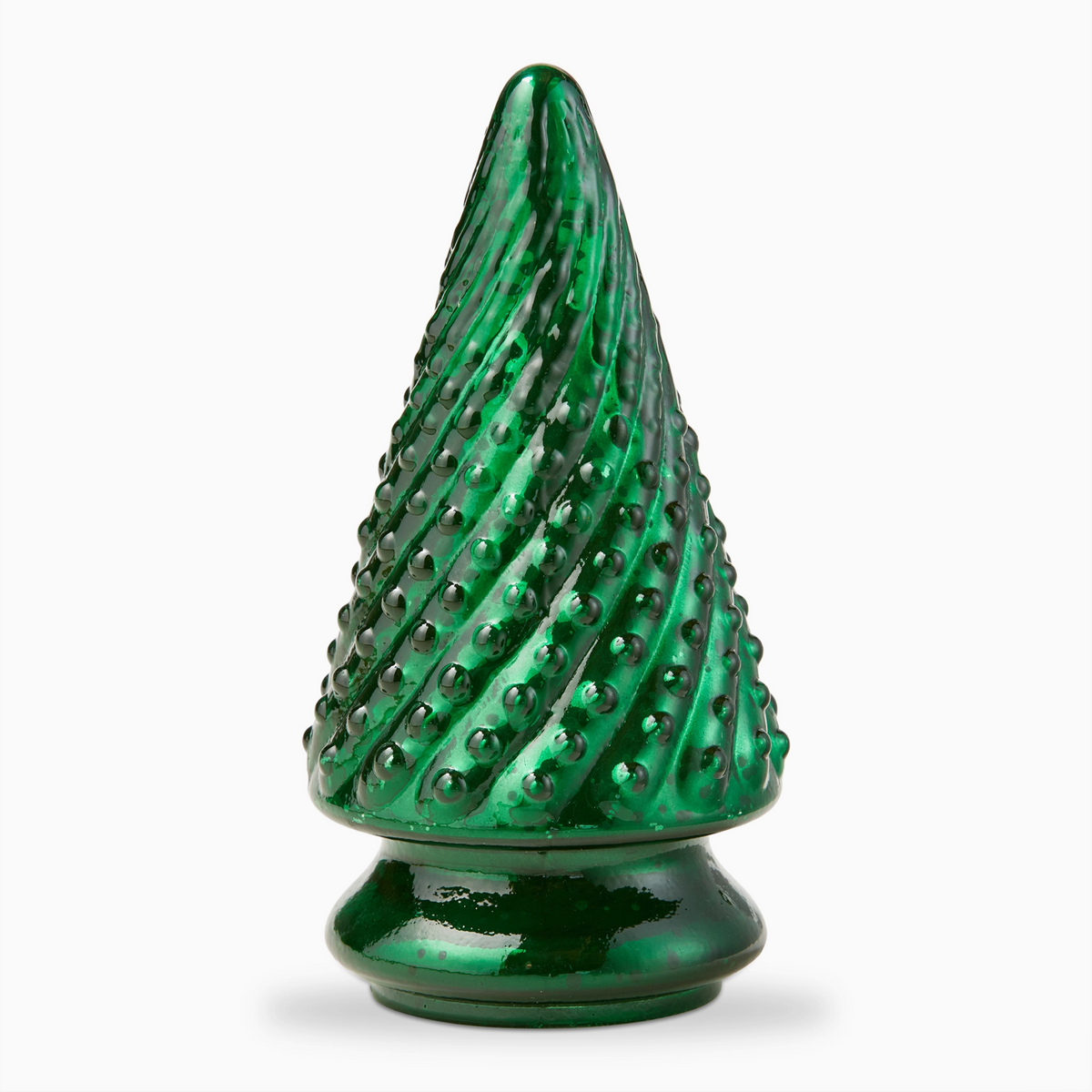 Dotted Glass Tree Green