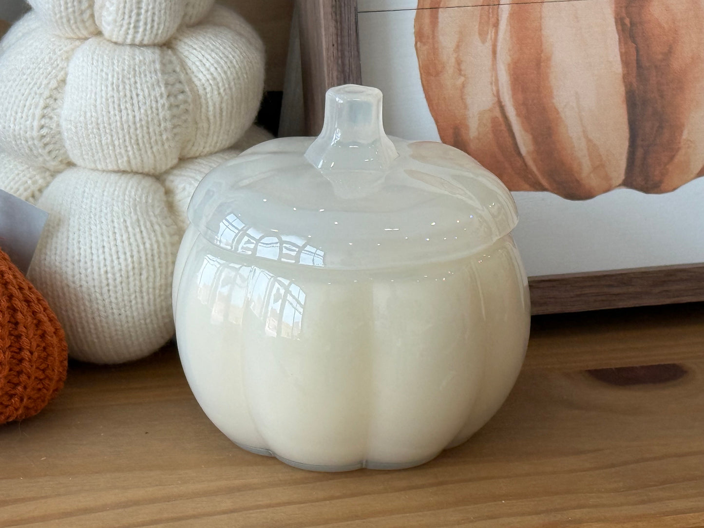 Warm Cozy Pumpkin Candle