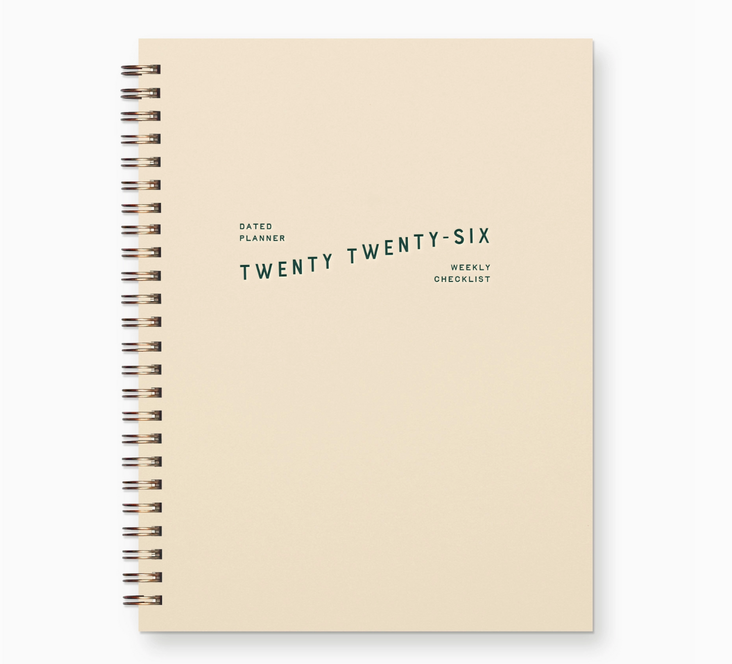 2026 Waves Dated Planner