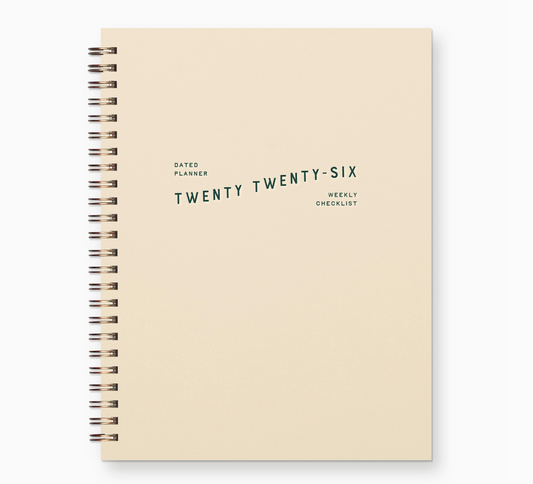 2026 Waves Dated Planner