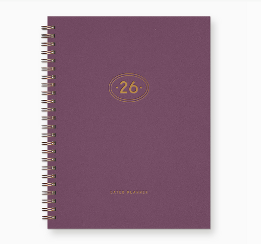 2026 Gold Dated Planner