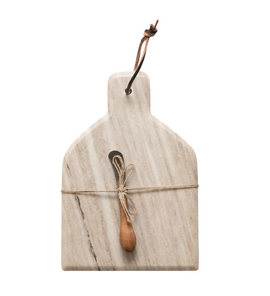 Cheese Cutting Board w/ Canape Knife