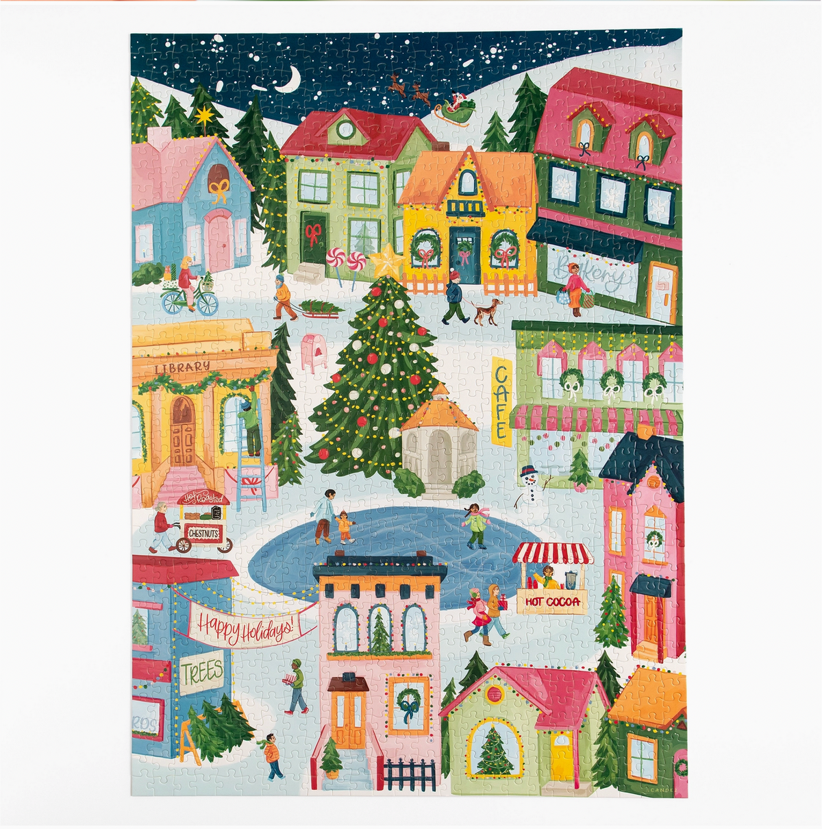 Christmas Village Puzzle