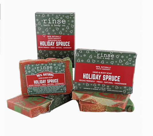 Holiday Spruce Mini Soap