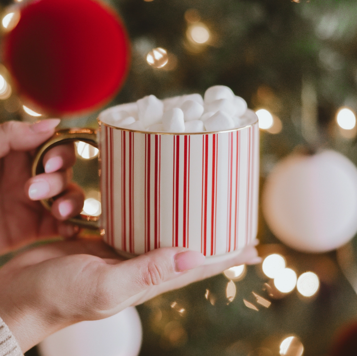 Red Stripe Mug
