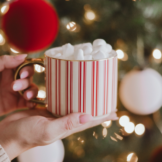 Red Stripe Mug