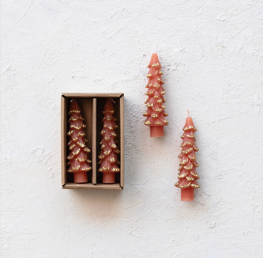 Tree Taper Light Red Gold Short