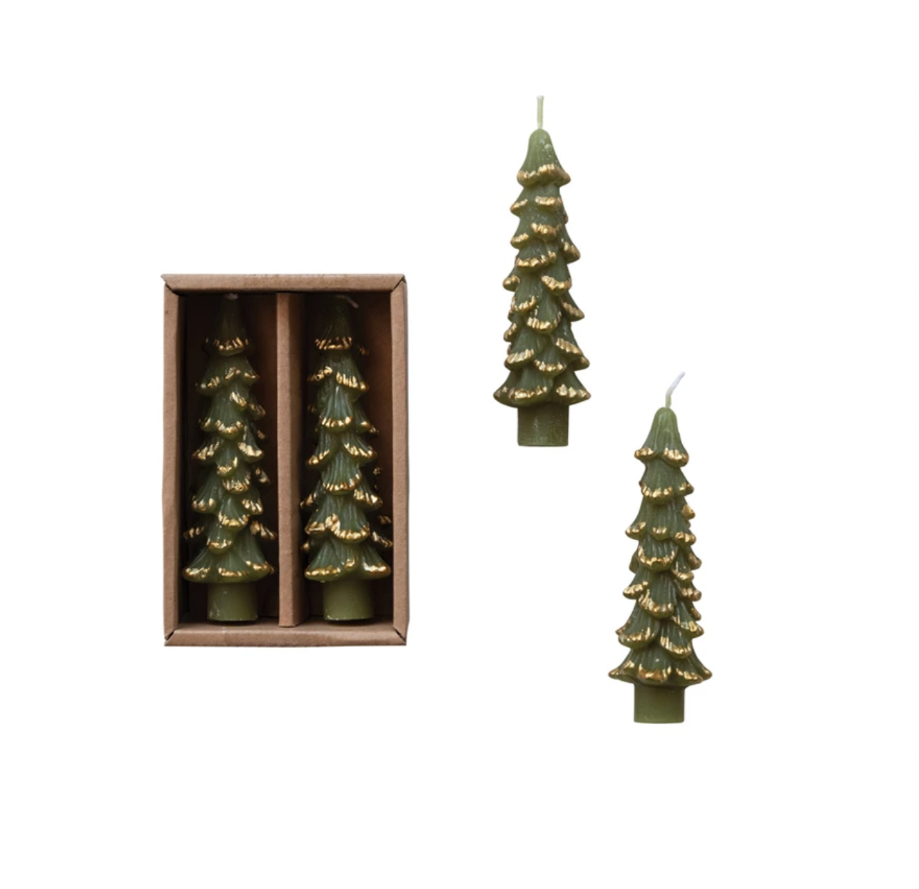 Short Tree Taper Green Gold
