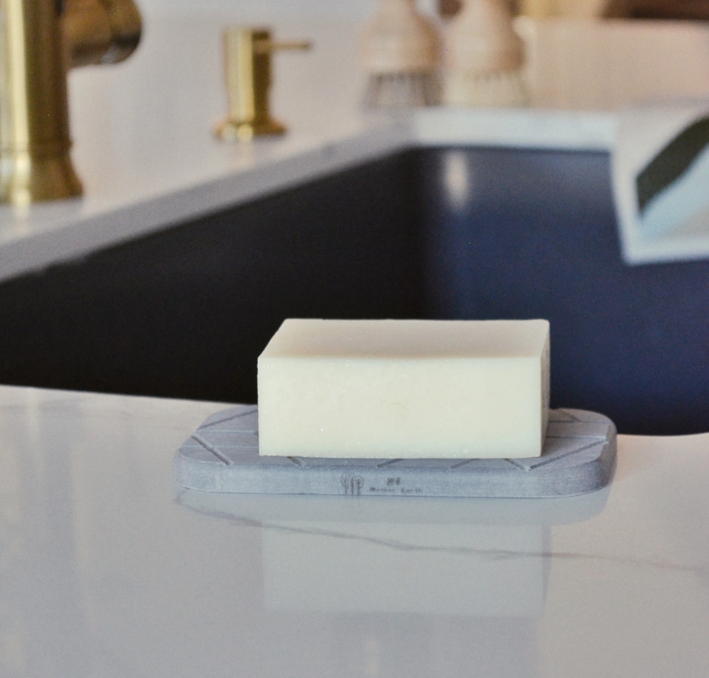 Geometric Quick-Dry Diatomite Soap Dish