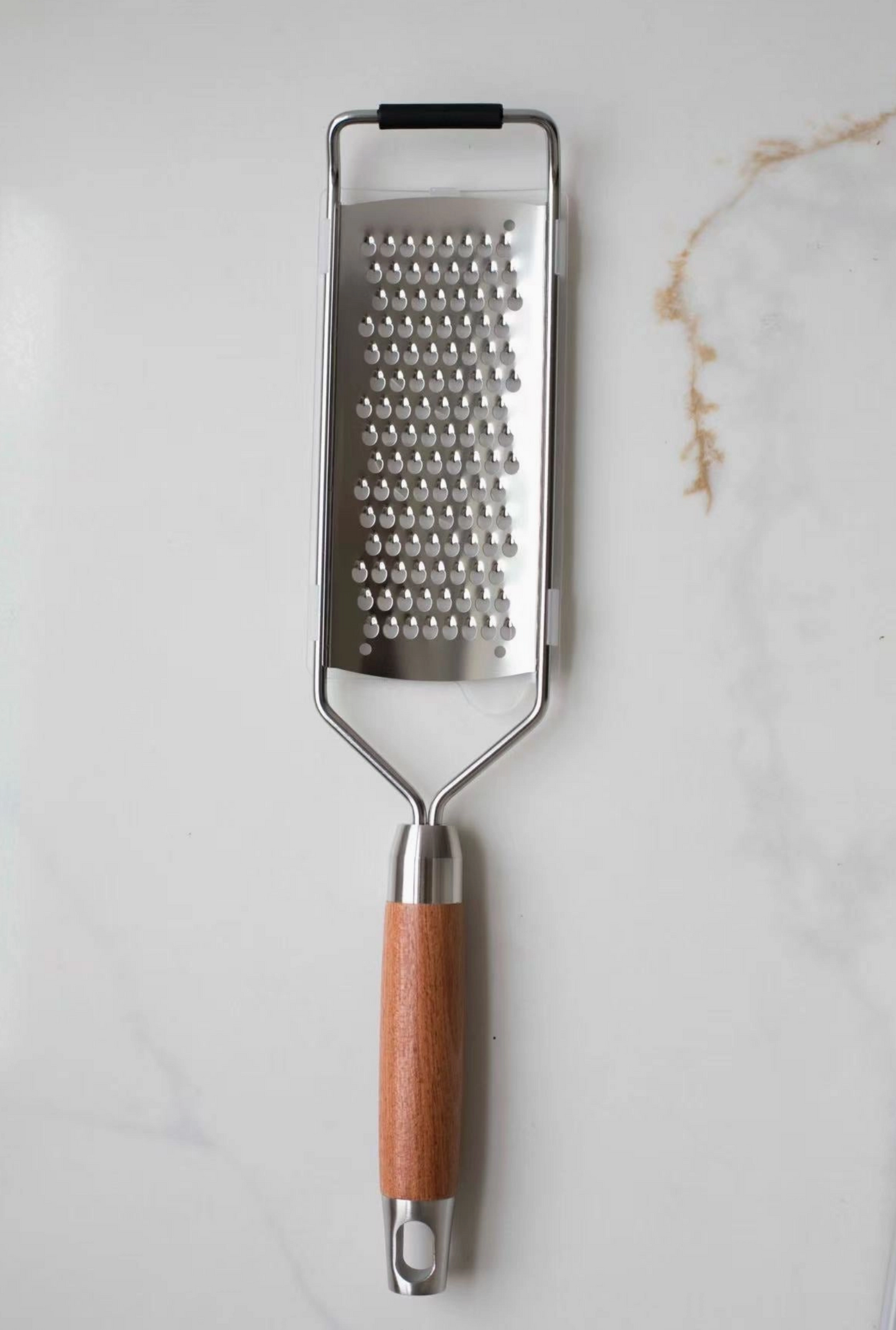 Cheese Grater w/ Walnut Wooden Handle