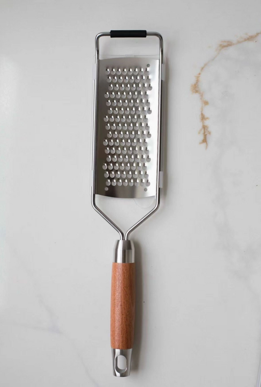 Cheese Grater w/ Walnut Wooden Handle