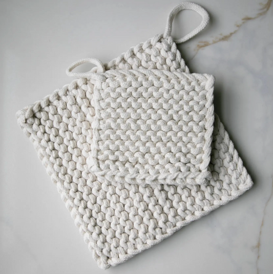 Cotton Crochet Pot Holder