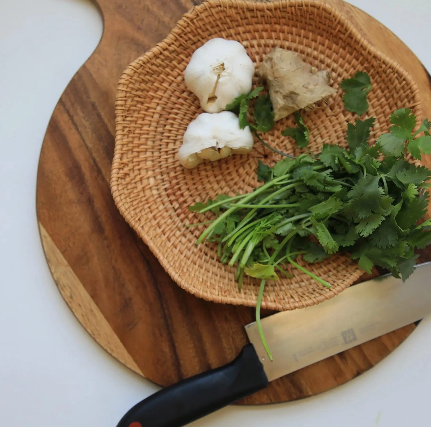 Natural Rattan Woven Tray