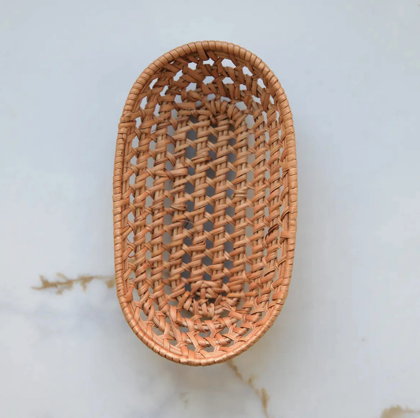 Oval Rattan Basket Small