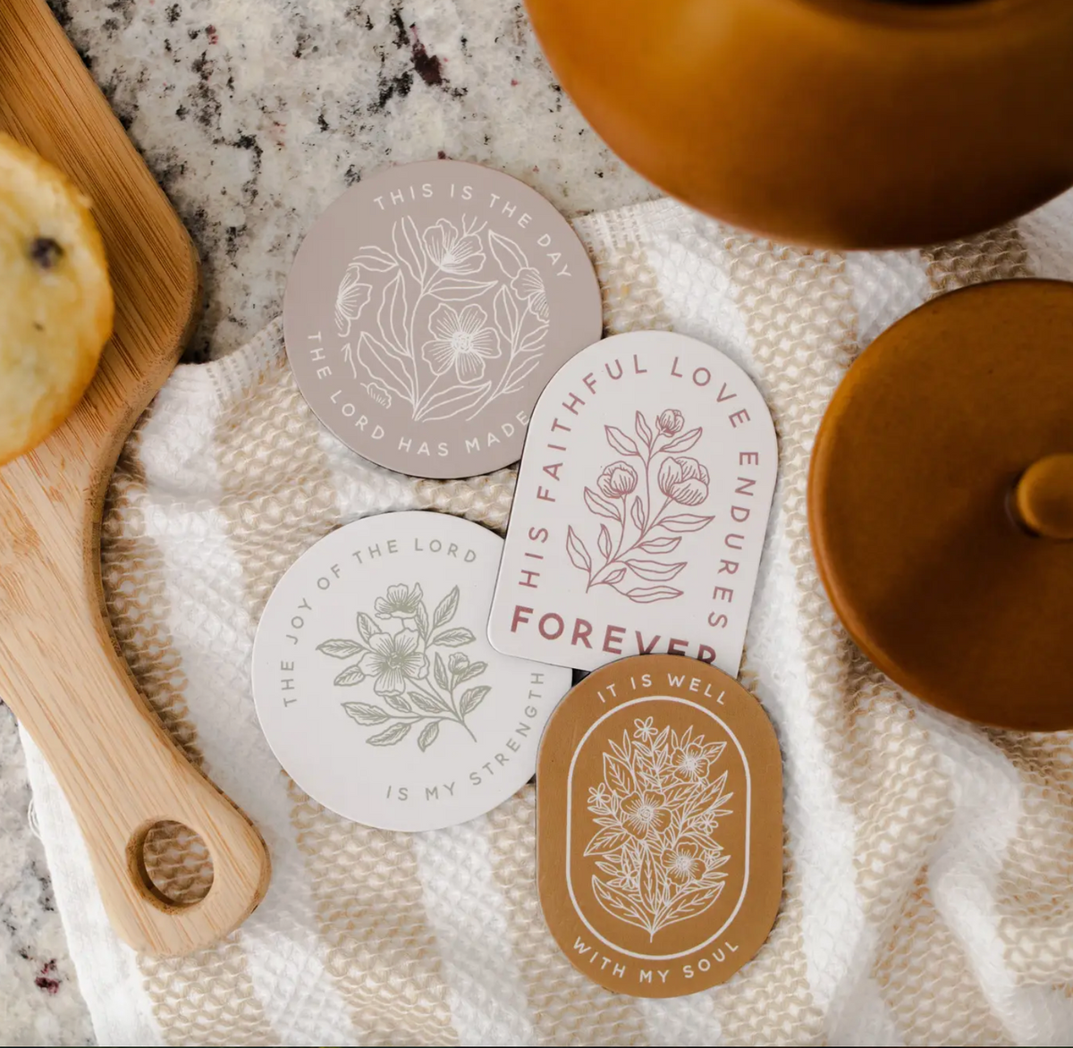 Floral Encouragement Magnets