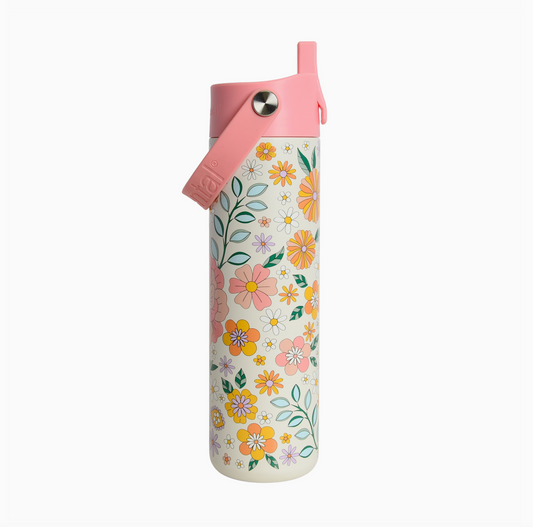 Bottle W/Handle 24oz - Blossom Luxe