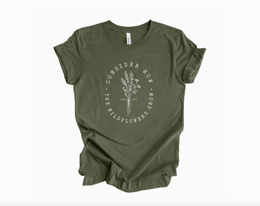 Wildflowers Grow Tshirt