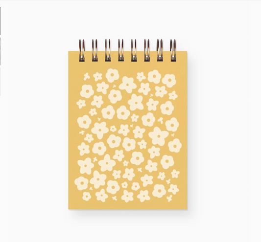 Yellow Flower Mini Jotter