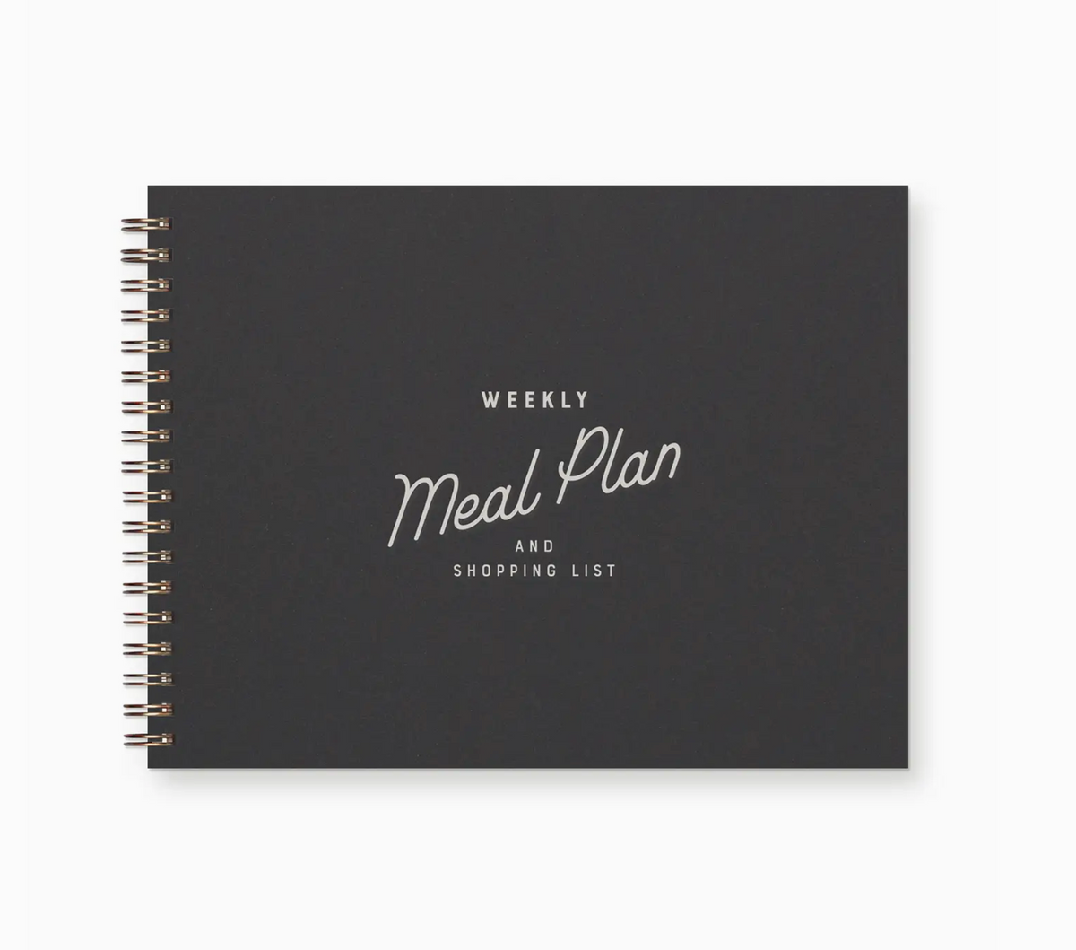 Retro Weekly Meal Planner