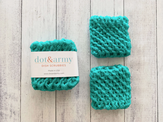 Dish Scrubbies Blue, Set of two