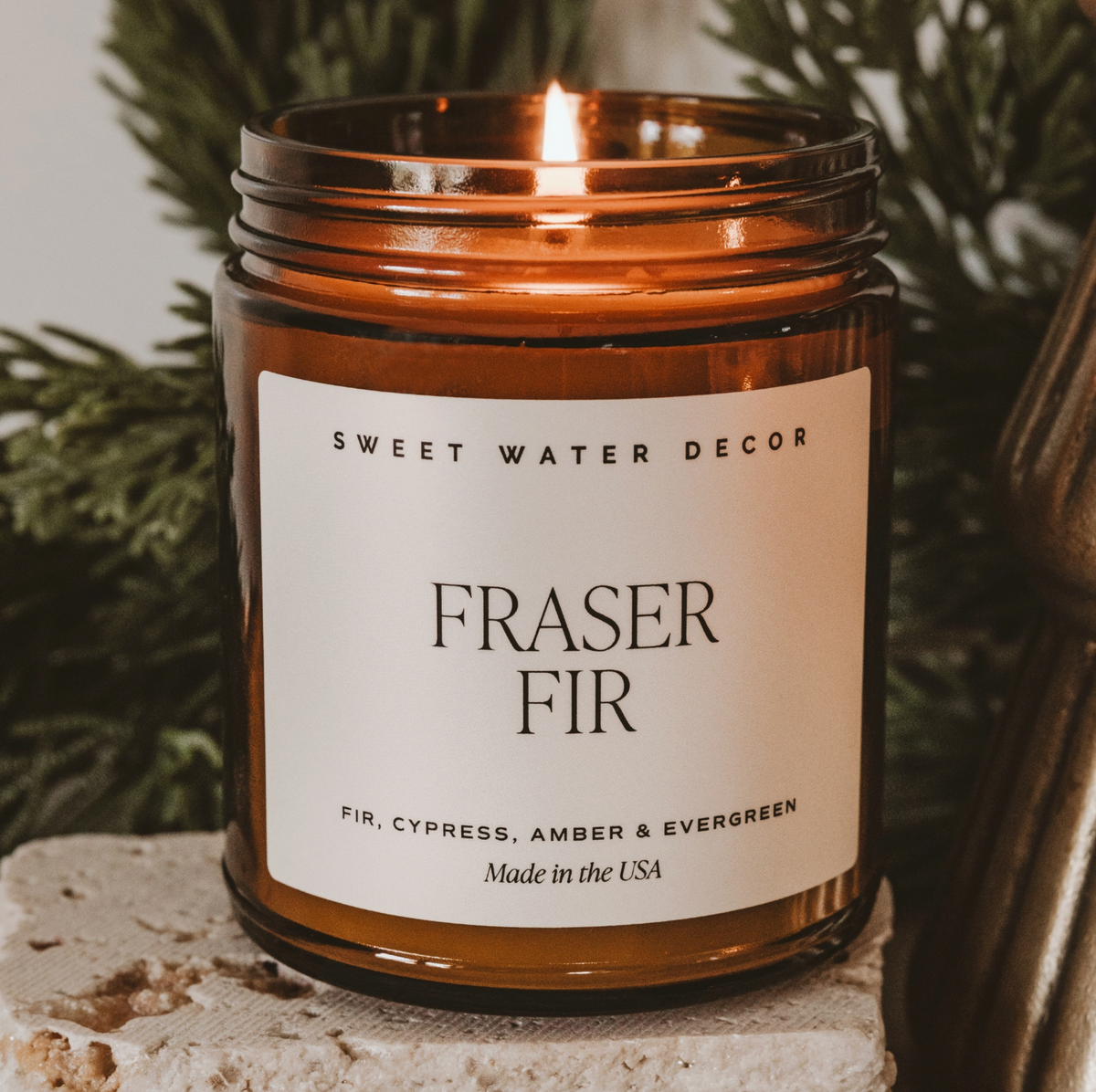 Fraser Fir 9oz Amber