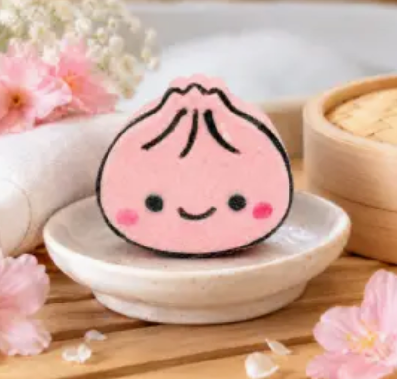 Pink Dumpling Bath Bomb
